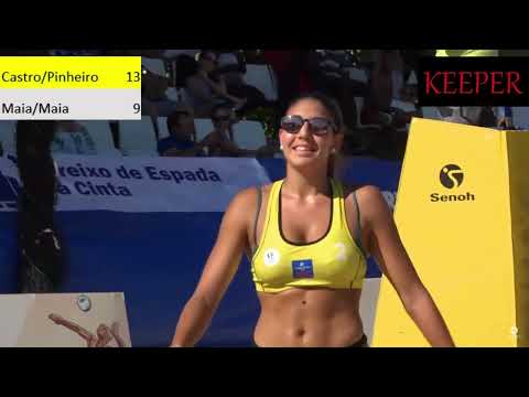 Castro Pinheiro vs Maia Maia beach volley