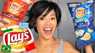 Lay&#39;s Global Flavors Potato Chips Taste Test - Passport to Flavor