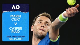  Ruud Tembus 16 Besar Usai Duel Sengit Lawan Cilic di Melbourne 