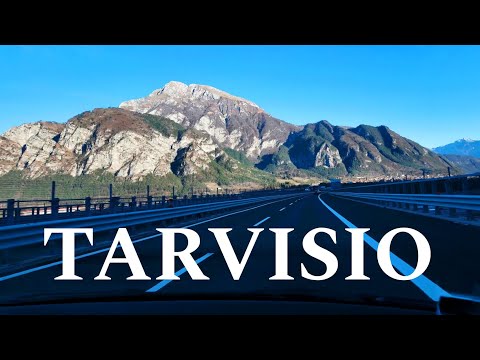 Driving in Tarvisio Italy 4K UHD