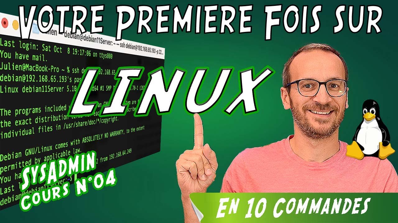 [S04]10 commandes Linux pour Apprendre l'administration des Systèmes