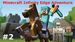 preview picture of video 'Minecraft Infinity Edge- New Beginnings Adventure Part 2'