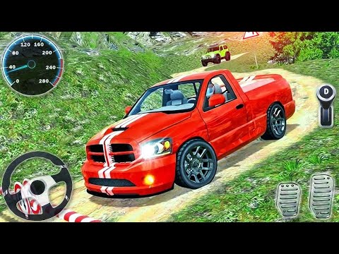 Offroad Jeep Cargo Driving 3D - 4x4 Pickup Truck Hill Driver Simulator - Android GamePlay