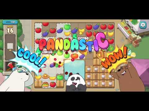 We Bare Bears Match3 Repairs Level 1187 - No Boosters