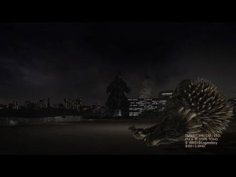 GODZILLA PS4 | Heisei Godzilla vs Showa Anguirus