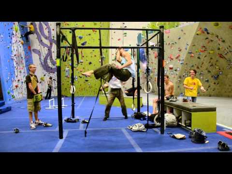 One Arm Pull-Up Attempt