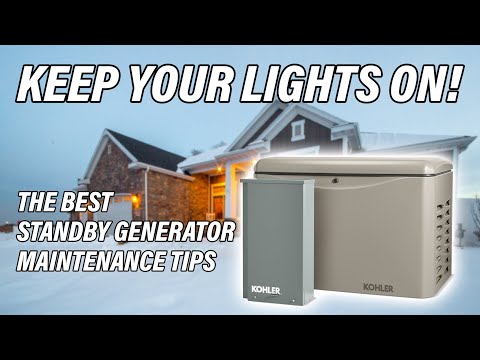 Winterproof Your Kohler Generator! Home Standby Maintenance Tips