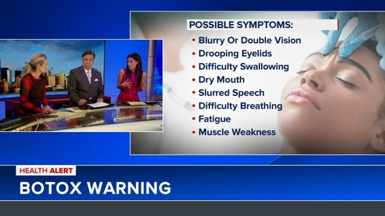 CDC warns adverse effects to counterfeit Botox injections