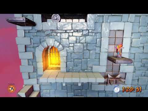 Crash Bandicoot 1 - Level 20 Slippery Climb- Gold Relic [Practice Makes Perfect Guide]