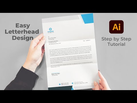 How to Design a Letterhead in Adobe Illustrator