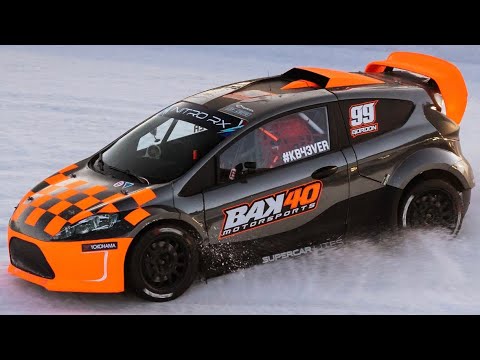 Nitro Rallycross BAK40 MOTORSPORTS Ice Racing NRX in Calgary Canada 2023