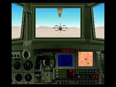 Super Battletank: War in the Gulf (SNES) - Mission 4