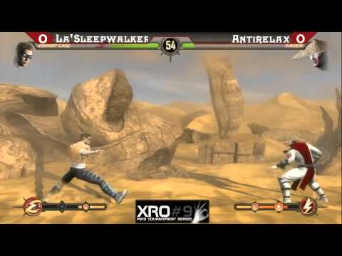 XRO#9 Mortal Kombat 9 Tournament Sleepwalker (Johny Cage) - Antirelax (Raiden)