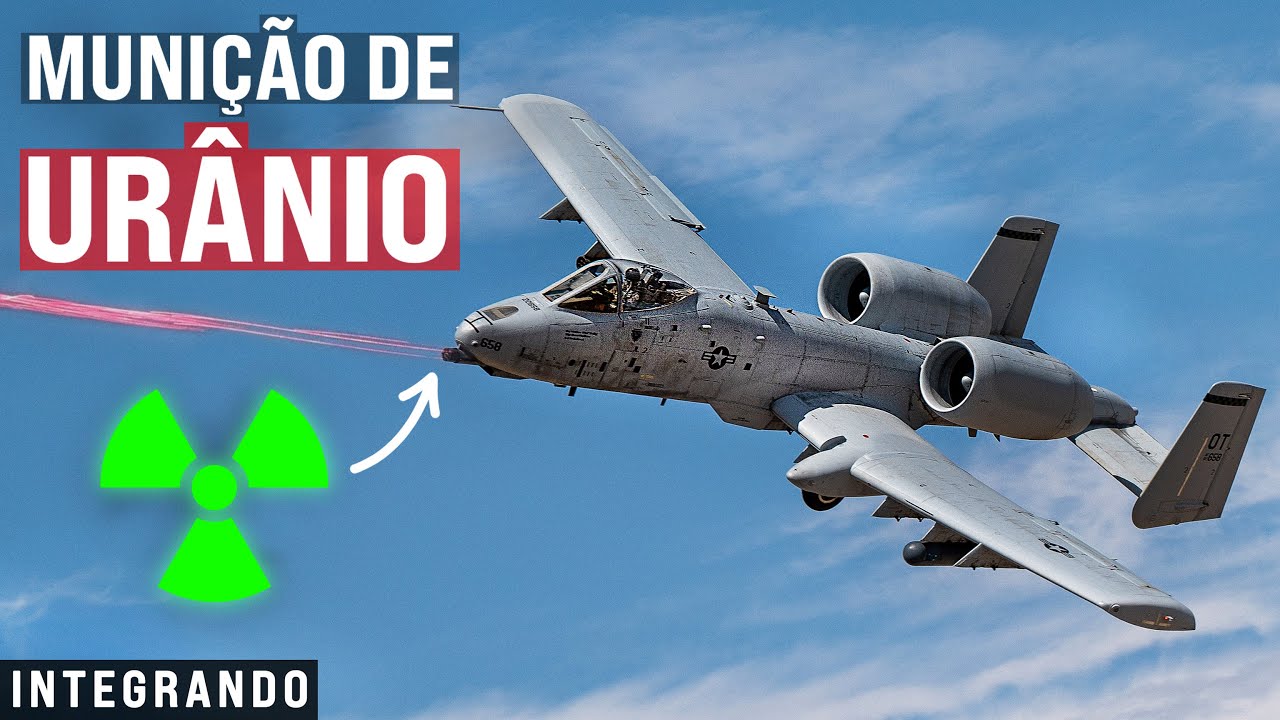 Os problemas com a munição de urânio do A-10. Por que ele usa?