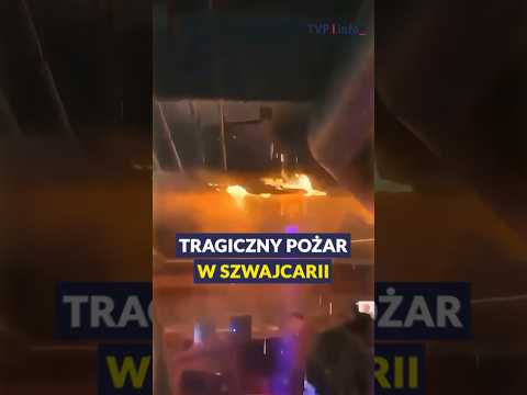 Tragiczny pożar w Szwajcarii | 19.30 SHORT | 02.01.2026