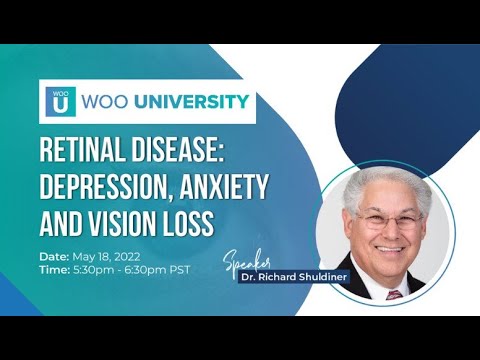 Retinal Disease: Depression, Anxiety and Vision Loss