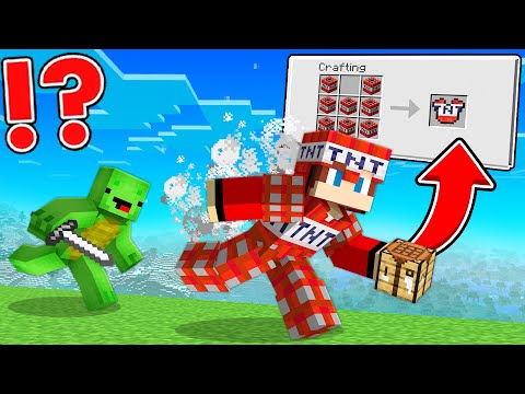 Craft ANY Armor in Minecraft as Maizen JJ and Mikey Face-off in Epic Speedrun vs Hunter Challenge!