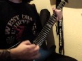 The Haunted - Human debris guitar cover