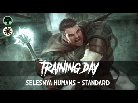 SELESNYA HUMANS - Some humans are really good at being human. | MTG Arena | Standard | BO1