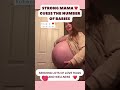 Mama with biggest pregnancy 🤰 belly ❤️ #shorts #shortsfeed #pregnancyvlogs #babybelly