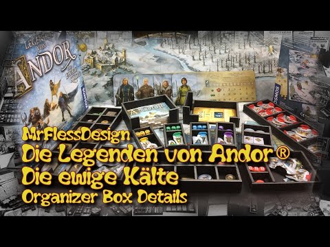 Legenden von Andor® Die ewige Kälte: kompatible Organizer Box Details