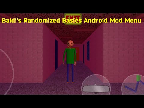 Baldi's Randomized Basics Android Mod Menu V1.4.3 - Baldi's Basics Mod