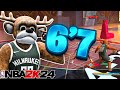 TAKING OVER NBA2K24 Ante Up 1v1 Court with My 6'7 Build! BEST 6'7 JUMPSHOT ON NBA2K24
