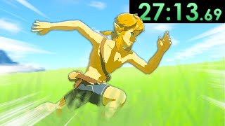 Breaking Breath of the Wild as Fast as Possible
