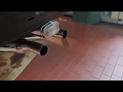 Jaguar E Type 61, exhaust sound
