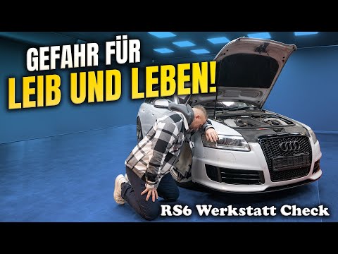 Schnäppchen RS6 V10 entpuppt sich als Fehlkauf? Bösen Pfusch beim Werkstattcheck entdeckt! Lohnt das