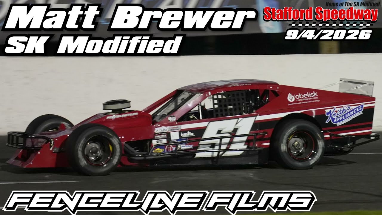 Matt Brewer SK Lite Modified at Stafford Speedway