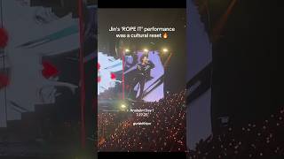 Download lagu JIN’S ROPE IT performance was 🔥 ANAHEIM 7.17.25 #bts #btsarmy #jin #runseokjin #btsedits #seokjin mp3