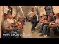 4K Bucharest Metro Journeys On M1 By BM Trains Mihai Bravu Dristor 1 And Costin Georgian Republica