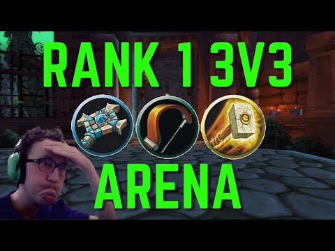 Rank 1 Disc Priest 3v3 Wotlk Arena!