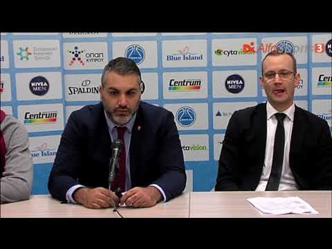 FIBA EUROPE CUP | KERAVNOS  vs EGIS KÖRMEND  -  PRESS CONFERENCE