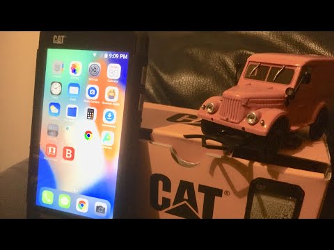 Caterpillar 🐛 S30 - Upgrade to IOS X MOD LITE - The Rugged iPhone X Concept ?😁👌🇳🇱