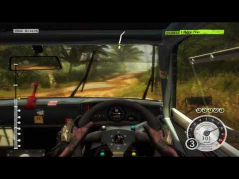 Dirt:2 - Escort MKII on a ride in malaysia [Gameplay]