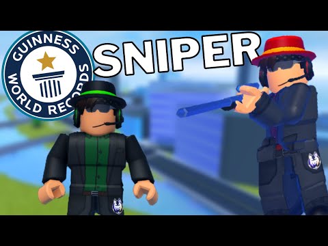 WORLD'S LONGEST SNIPER SHOT!! | Roblox Jailbreak