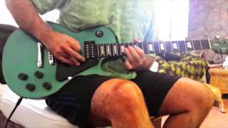 Video thumbnail for Gibson Les Paul Chameleon Flip Flop Green by felipe araujo