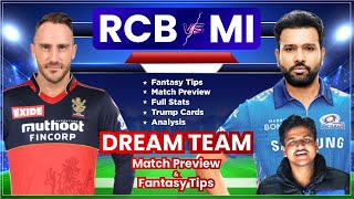 RCB VS MI Dream11, BLR vs MI Dream11, Bangalore vs Mumbai Dream11: Match Preview, Stats and Analysis