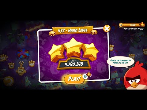 Angry Birds 2 | Rescuer | Level 432 | Hard Level | Hitting Fun | Angry Bird 2 Show