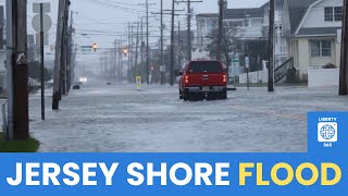 Jersey Shore UNDERWATER: Nor’easter Triggers Extreme Flooding in Avalon