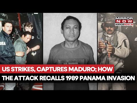 US Captures Venezuela's Maduro After Major Attack; How Strikes Recall The 1989 Panama Invasion?