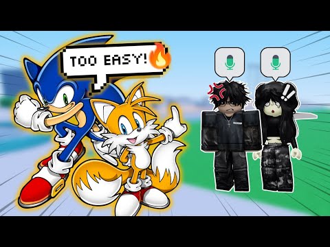 SONIC and TAILS TERRORIZE ROBLOX VOICE CHAT