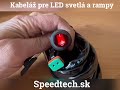 Kabeláž pre pripojenie LED svetla alebo rampy - 1x vypínač / 1x DT konektor - Video Youtube