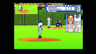 HardBall '95 (Sega Genesis) Game Play Video