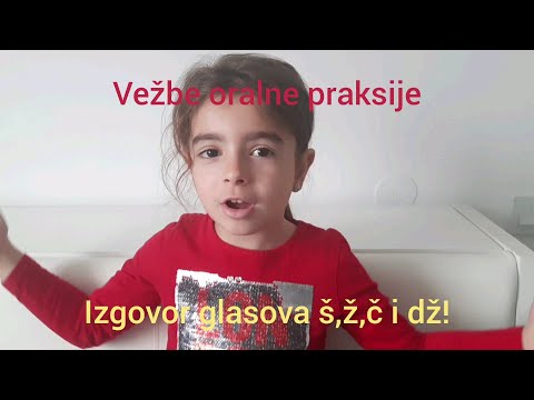 Vežbe oralne praksije# Izgovor glasova Š,Ž,Č,Dž, Učimo da kažemo  š, ž, č, dž...