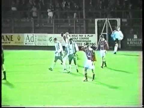 ALDERSHOT TOWN VS HENDON ISTHMIAN LEAGUE PREMIER DIVISION 13/10/98