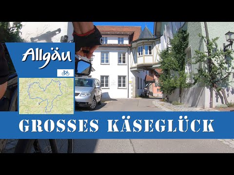 Radtour : Grosses Käseglück : Allgäu