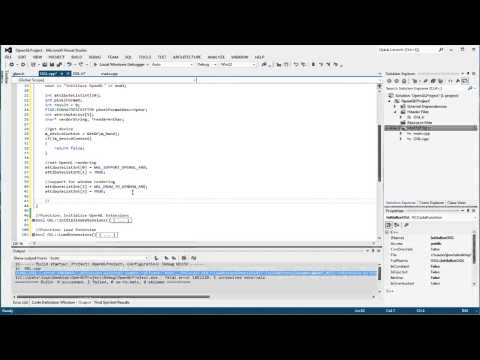 C++ OpenGL 4.0 Tutorial 2 - Initializing OpenGL Part 3